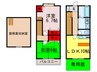 学園ステラ 2LDKの間取り