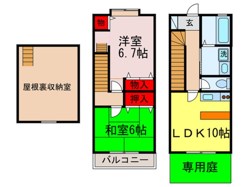 間取図 学園ステラ