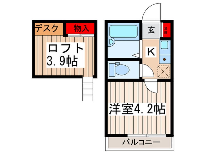 間取図 ジョンシェ高円寺