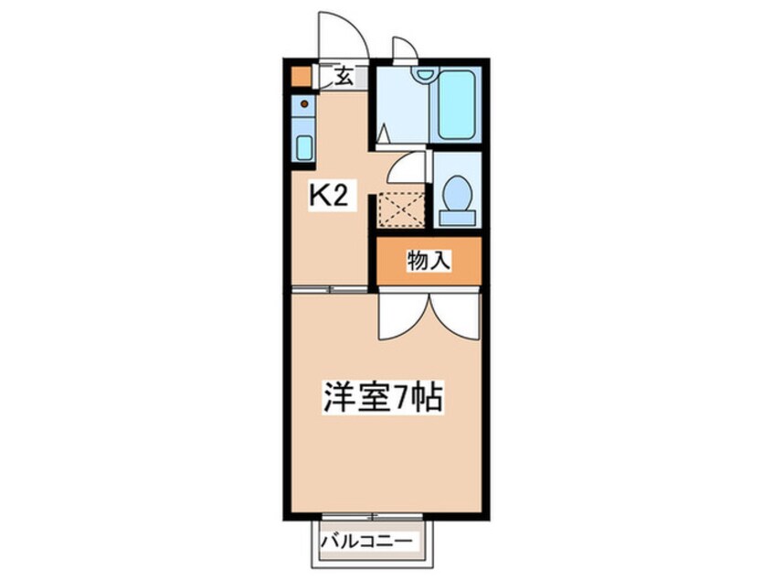 間取図 メゾンＫ