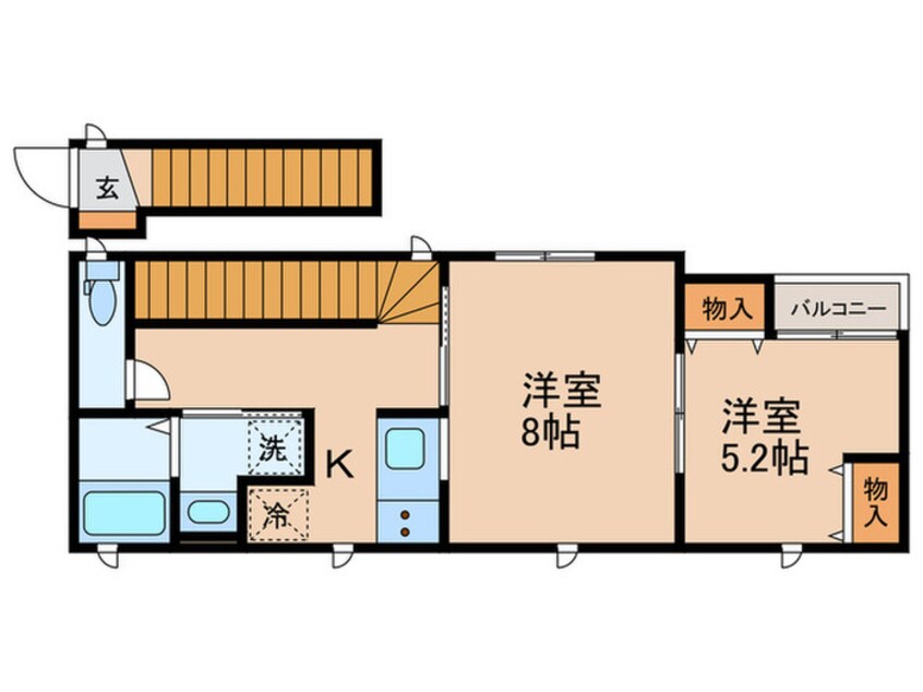 間取図 美山荘