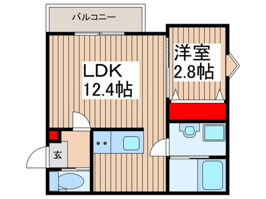 間取図 仮)KEIAIRESIDENCEせんげん台Ⅲ