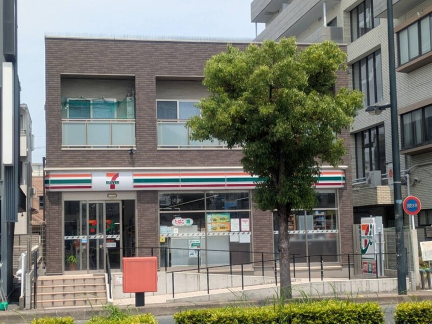 セブン-イレブン 越谷千間台東１丁目店(コンビニ)まで80m 仮)KEIAIRESIDENCEせんげん台Ⅲ