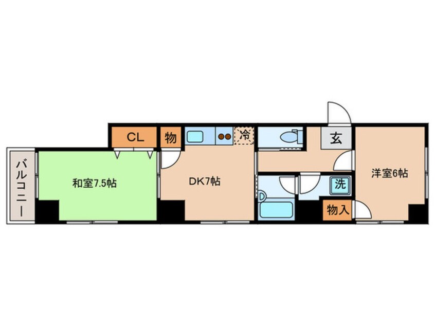 間取図 西片グリ－ンマンション