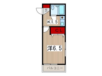 間取図 JUN新所沢A