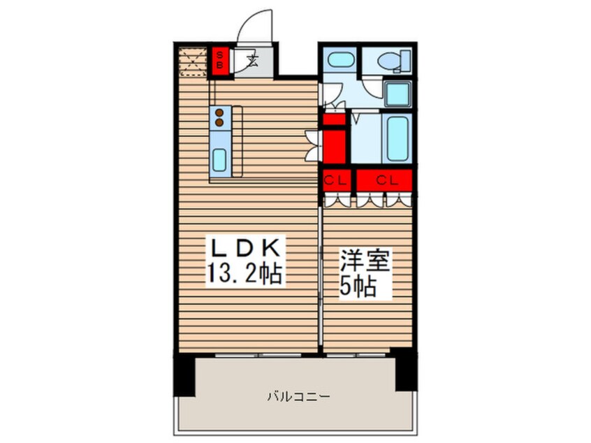 間取図 レジディア錦糸町