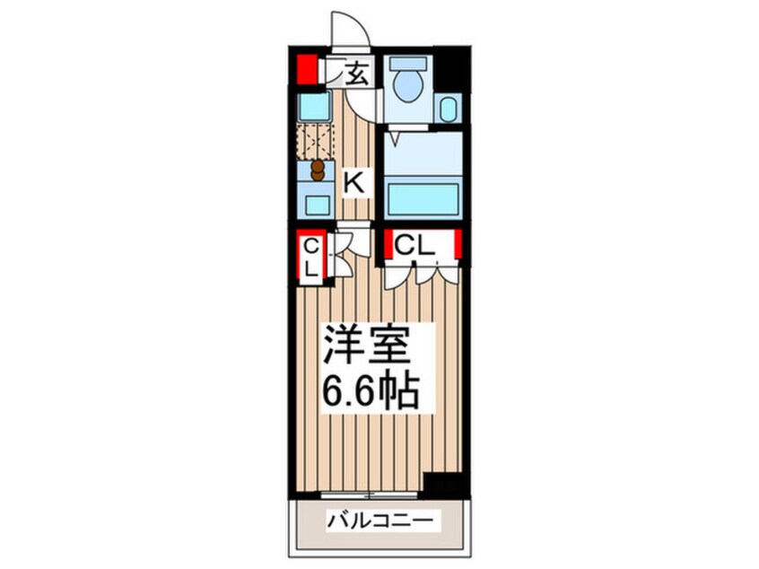 間取図 レジディア錦糸町