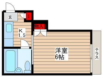 間取図 サンドビレッチ小平