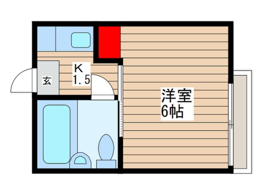 間取図 サンドビレッチ小平