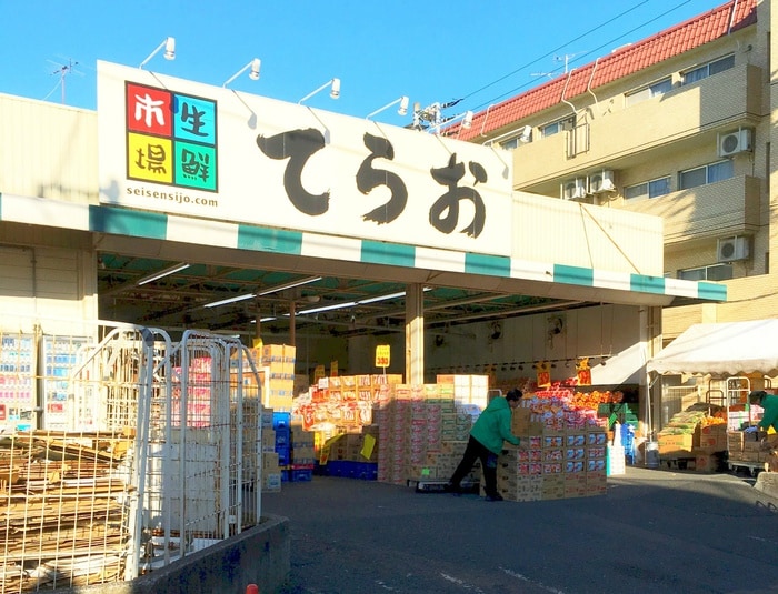 てらお(スーパー)まで450m ドミールＫ　Ａ棟
