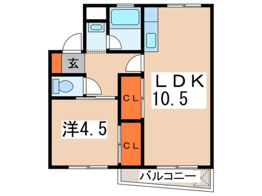 間取図 桜台森ビル