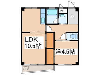 間取図 桜台森ビル