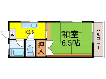 間取図 松田荘