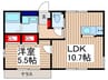 仮)富士見市関沢1丁目新築MAISON 1LDKの間取り