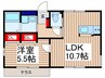 仮)富士見市関沢1丁目新築MAISON 1LDKの間取り