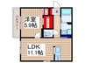 仮)富士見市関沢1丁目新築MAISON 1LDKの間取り