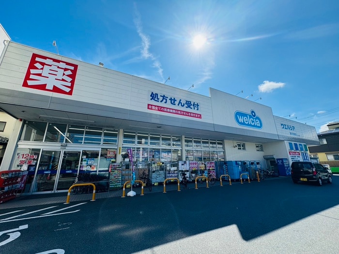 ウエルシア寒川大曲店(ドラッグストア)まで886m 若林マンション