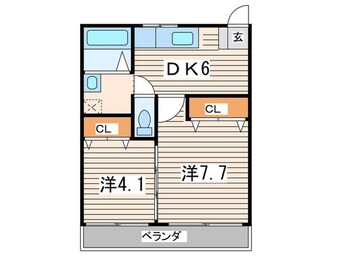 間取図 栄田建設森崎ビル