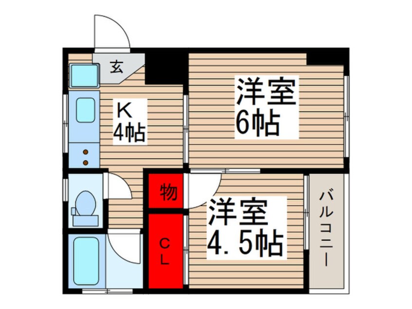 間取図 ひまわりマンション