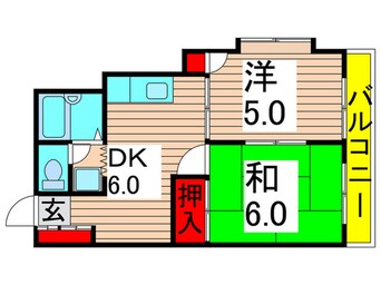 間取図 ローズハイツ