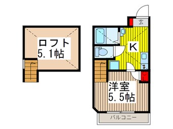 間取図 Duo Court 芝