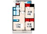 S-RESIDENCE尾久azure 2LDKの間取り