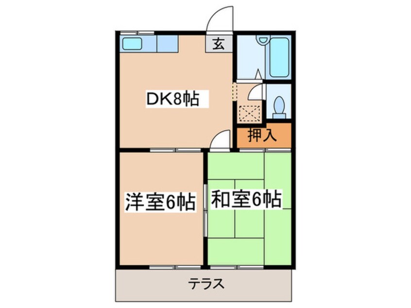 間取図 サンライズ豊田