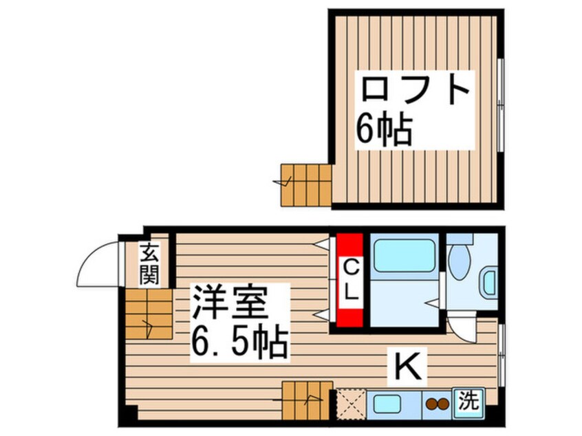 間取図 ハイサル－ンⅠ