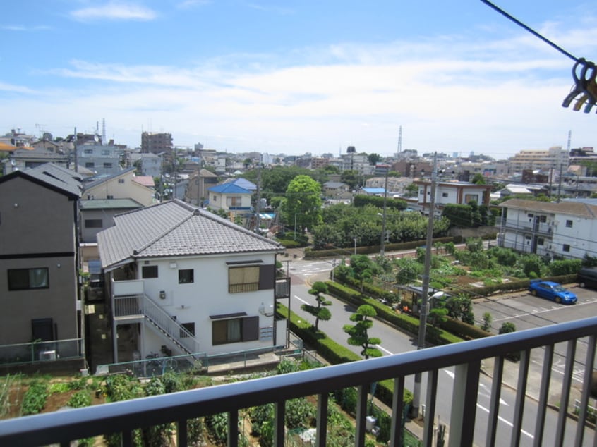 室内からの展望 セントラルパ－クマンション