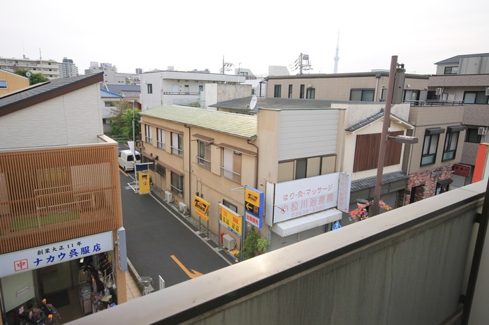 室内からの展望 永和第二ビル