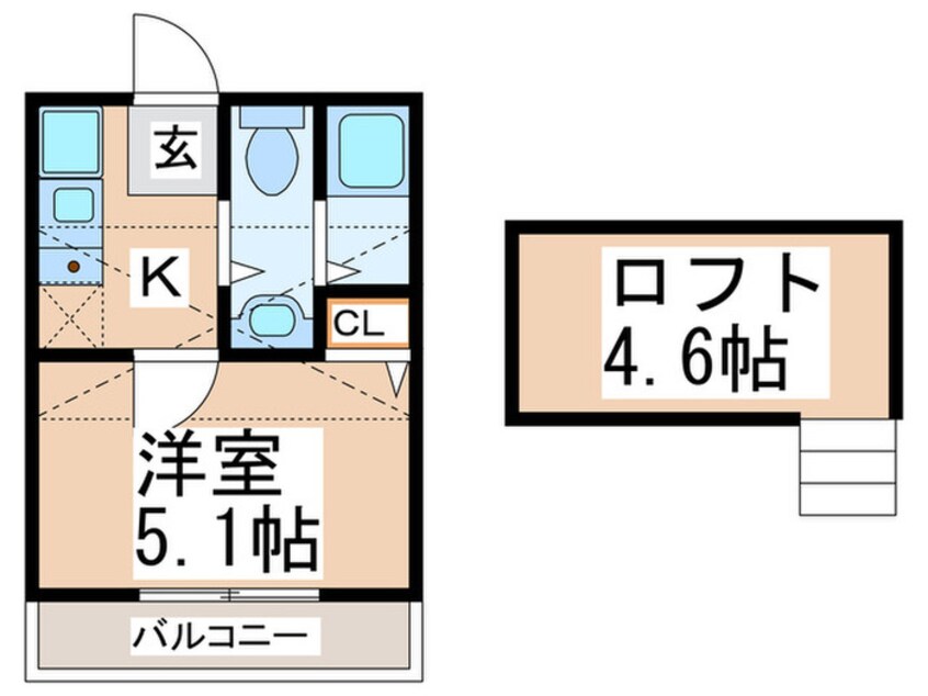 間取図 アルティス中山