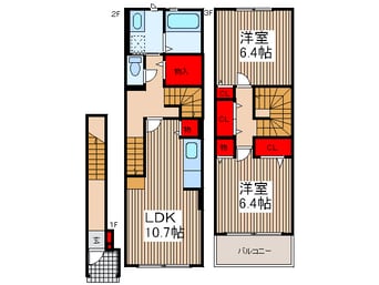 間取図 カーサデファミリオⅤ