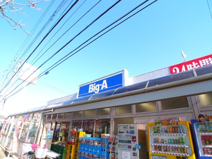 ビッグエー(スーパー)まで350m カーサデファミリオⅤ