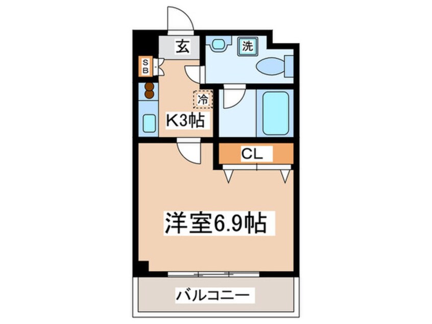 間取図 ウィステリア仙川Ⅱ