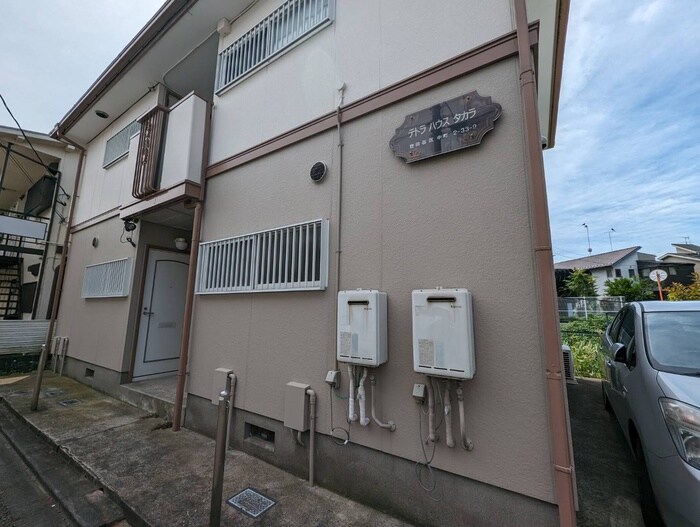 エントランス部分 テトラハウスタカラ