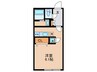 ＭＯＤＵＬＯＲ白山Ⅱ 1Rの間取り