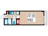ヴィオラ 1Kの間取り