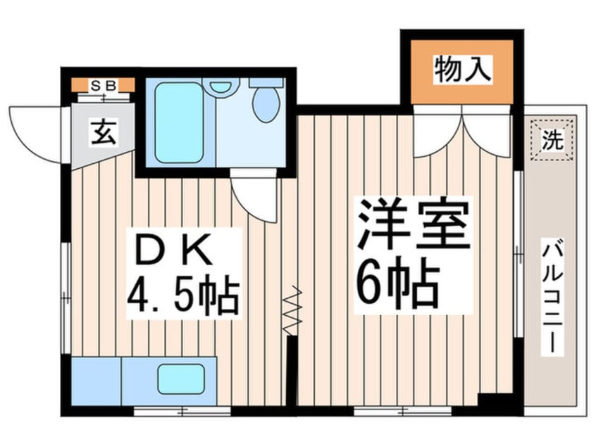 間取図 グリ－ンハイツ豊玉