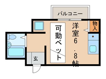 間取図 メゾンタゲツ