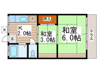 間取図 伊藤荘