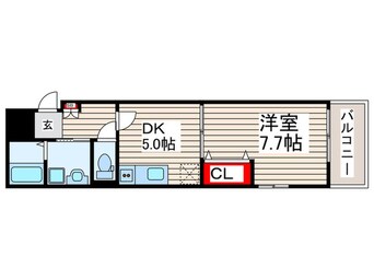 間取図 フロレスタ西葛西