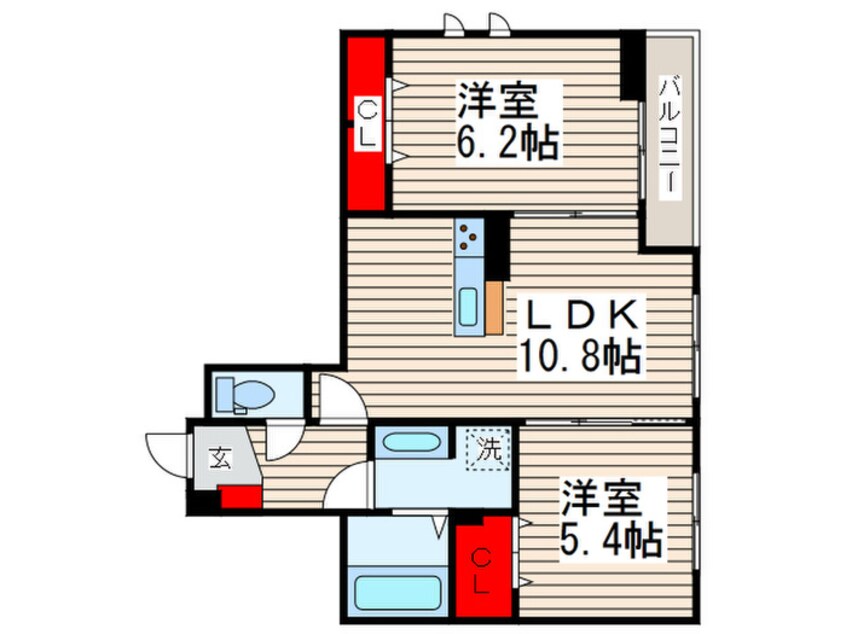 間取図 シーガル