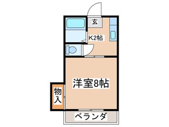 間取図 Ｋハイツ