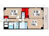 グレースコート妙典 2DKの間取り