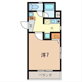 間取図 パレマロンⅡ