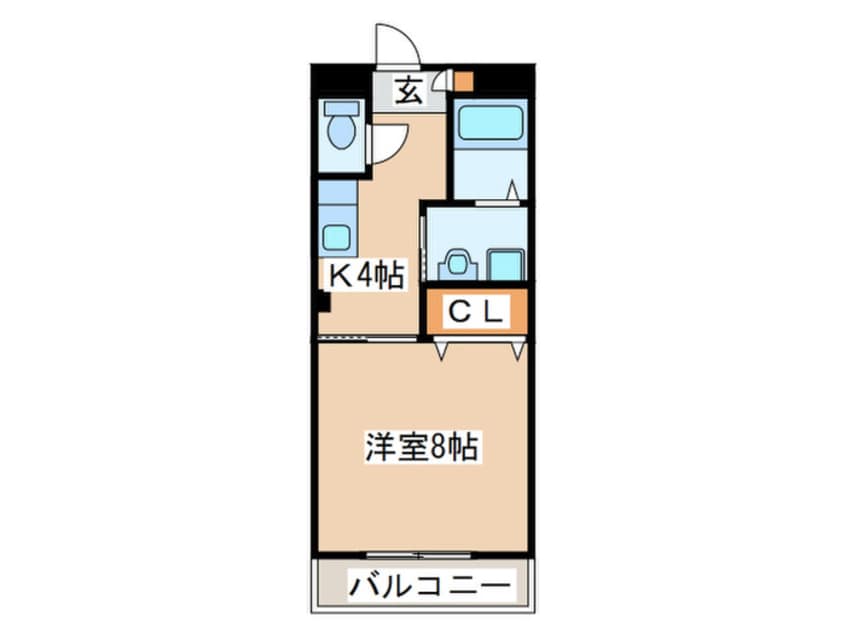 間取図 ヴェルドミ－ル向ヶ丘
