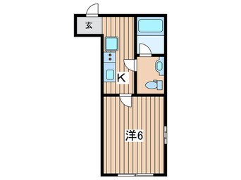 間取図 ヴァンベール生田