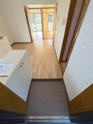 玄関 セジュールド．ミワ弐番館