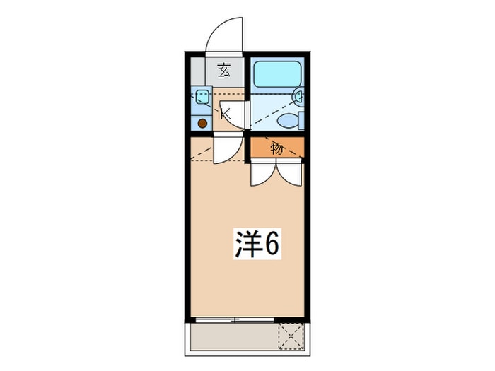 間取り図 オレンジハウス