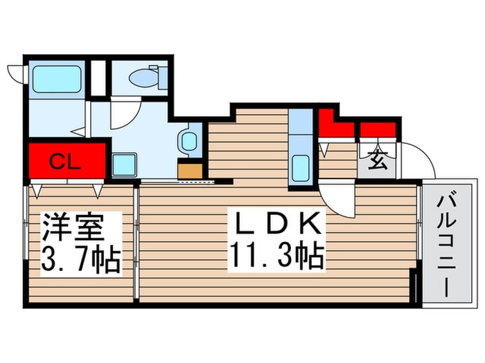 間取り図 メゾンMORIKO